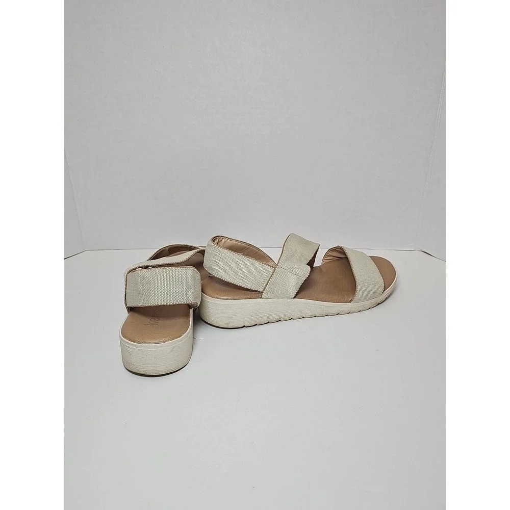 Kensie Women's Emme Strap Sandal Natural Beige‎ 6M